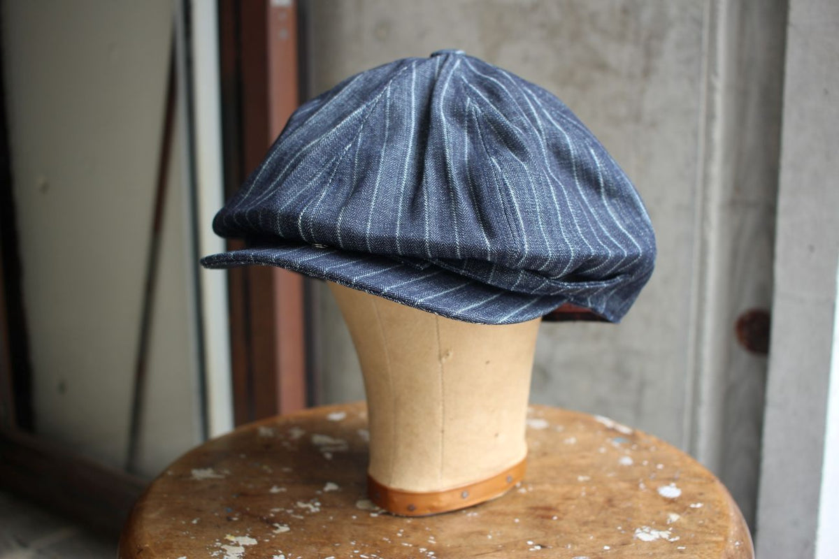 ADJUSTABLE COSTUME / 20's Style Casquette (AC-071A,STRIPE) – McFly