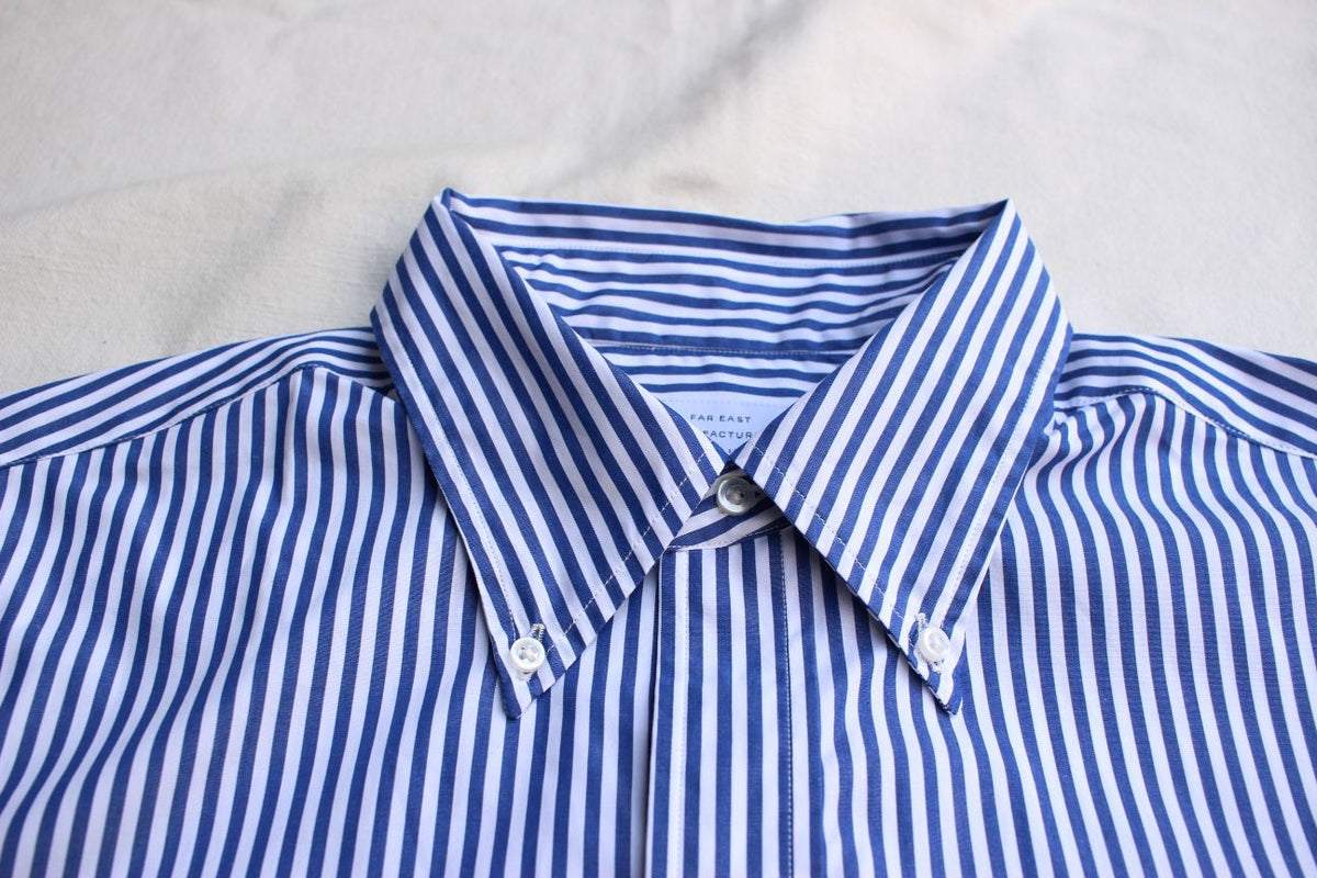 FAR EAST MANUFACTURING / BD SHIRT, BENGAL STRIPE (NAVY) – McFly
