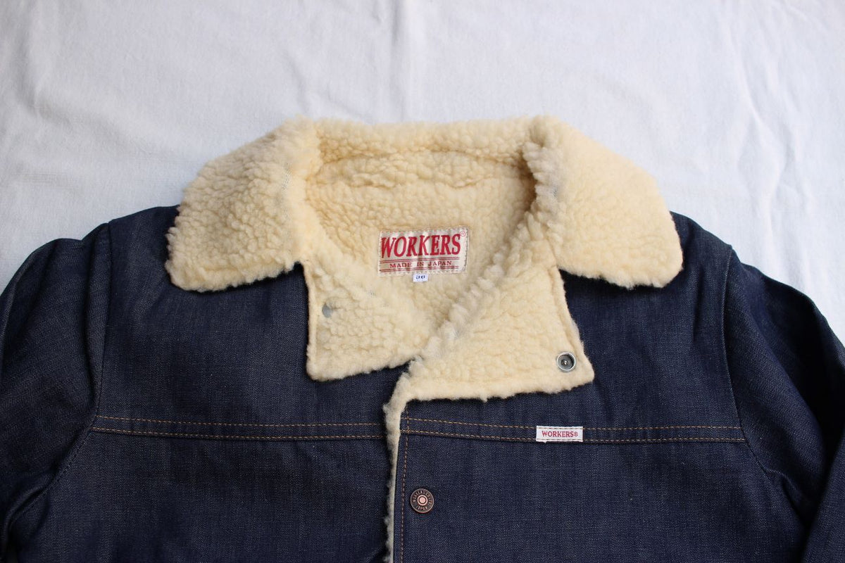 workers ボアジャケット WORKERS / Boa Jacket (Denim) – McFly Online Store