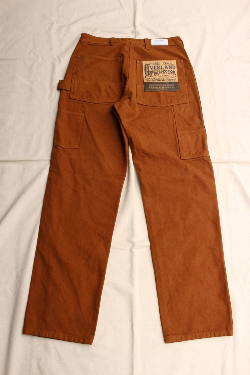 COLIMBO COALWOOD PAINTER PANTS ZZ-0216,BROWN