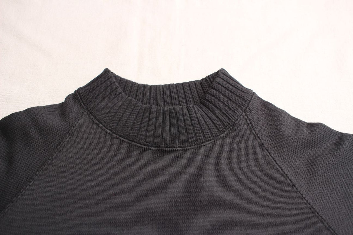 WORKERS / Cotton Raglan Sweater (Faded Black) – McFly Online Store
