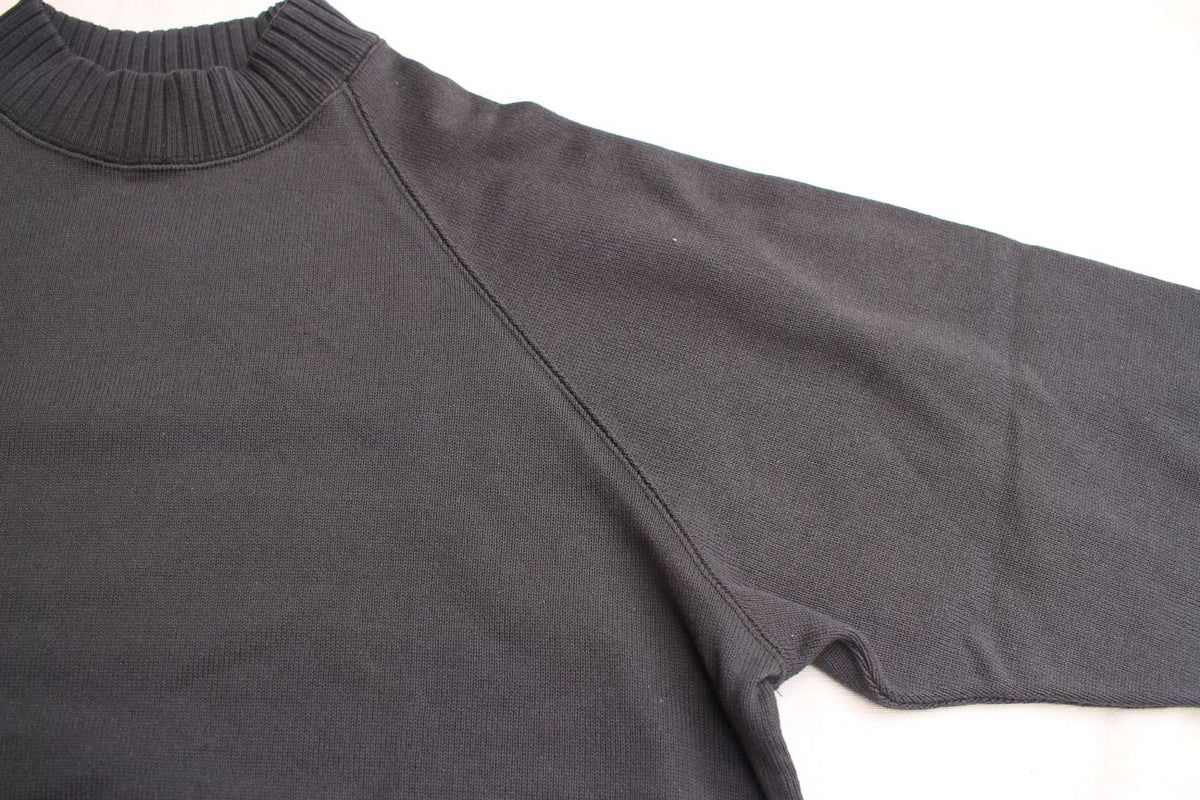 WORKERS / Cotton Raglan Sweater (Faded Black) – McFly Online Store
