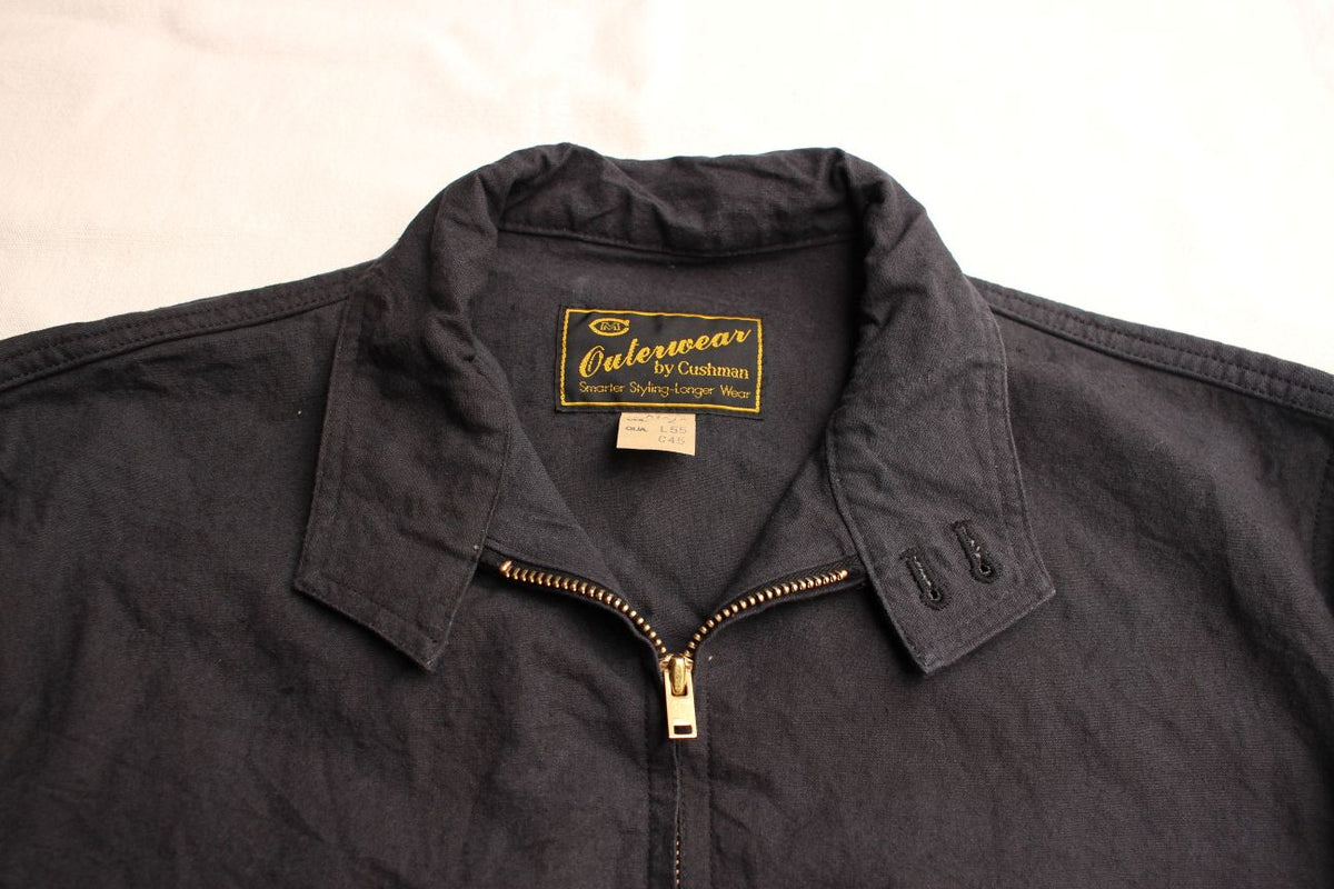 Cushman / L/C CANVAS DOGEAR JACKET (21040,BLACK) – McFly Online Store