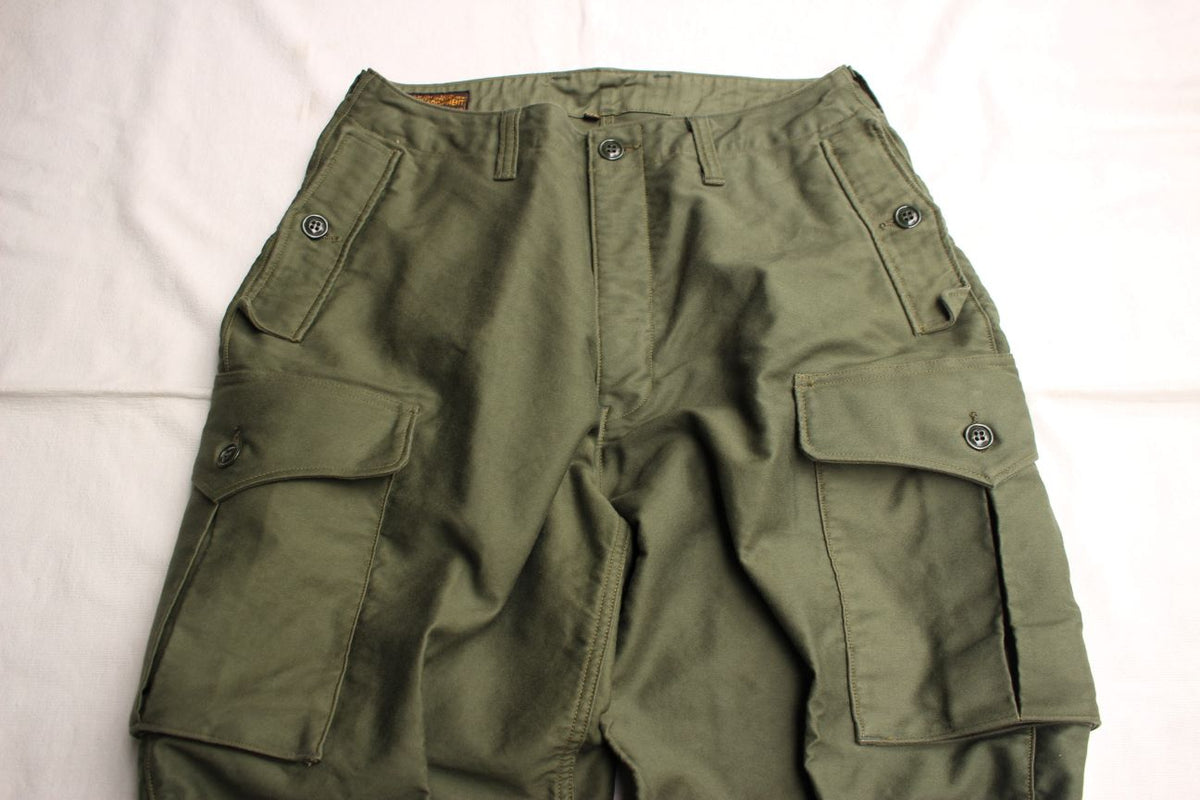 FREEWHEELERS / GROUND CREW TROUSERS (#2432005,OLIVE GREEN) – McFly