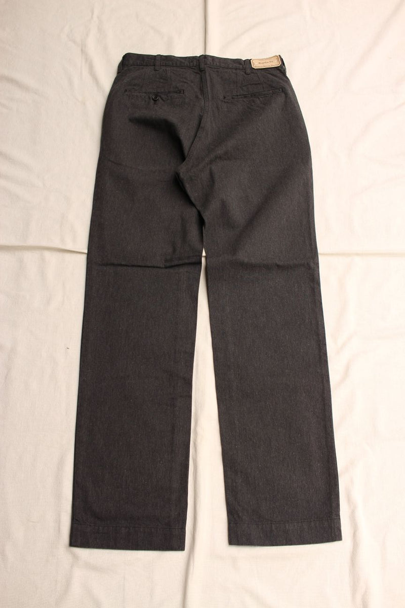 WORKERS / Officer Trousers, Regular Fit (10 oz Cotton Serge