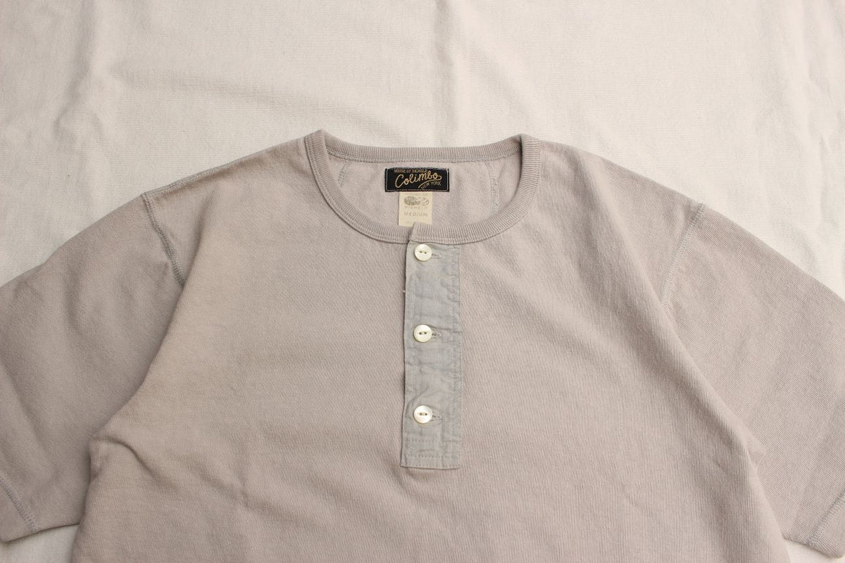 COLIMBO / PRAIRIE DOG HENLEY NECK TEE S/S (ZZ-0412,GRAY) – McFly 