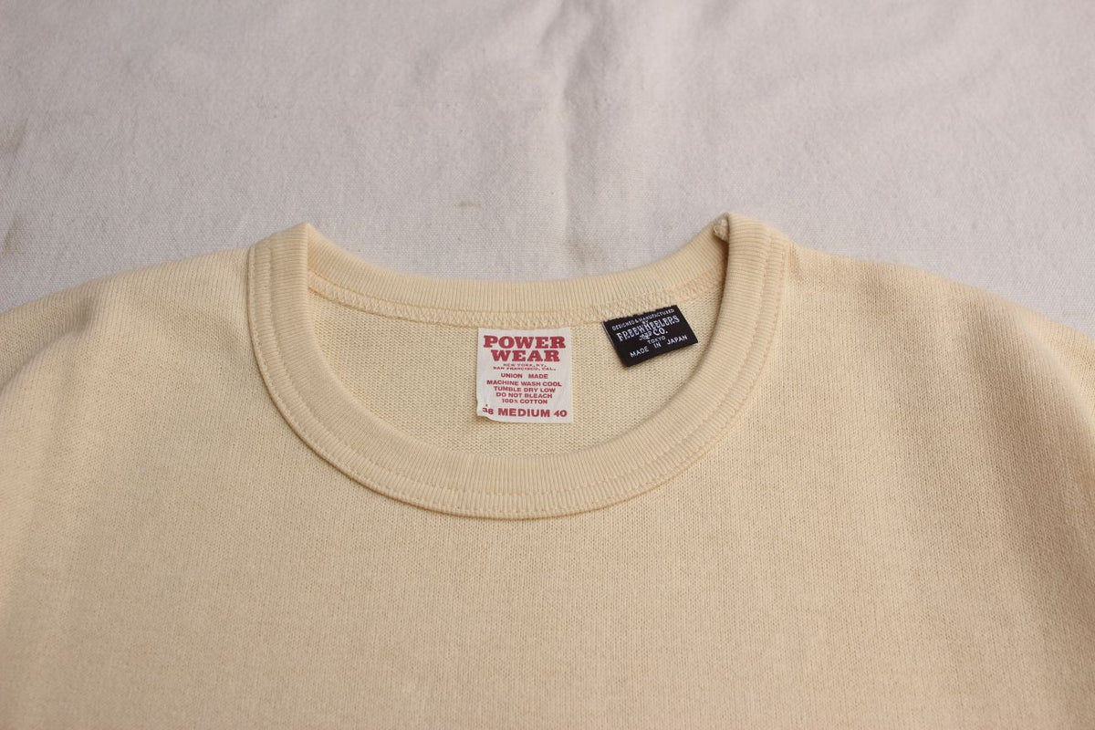 FREEWHEELERS / SHORT SLEEVE POCKET T-SHIRT (#2625009,STRAW CREAM