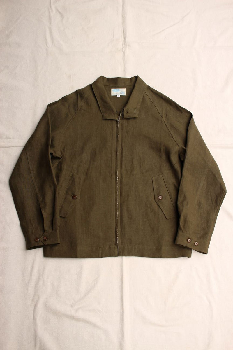 ジャケット・アウター Workers K&TH Summer Harrington jacket 38 WORKERS / Summer Harrington Jacket (Forest Linen) – McFly Online Store