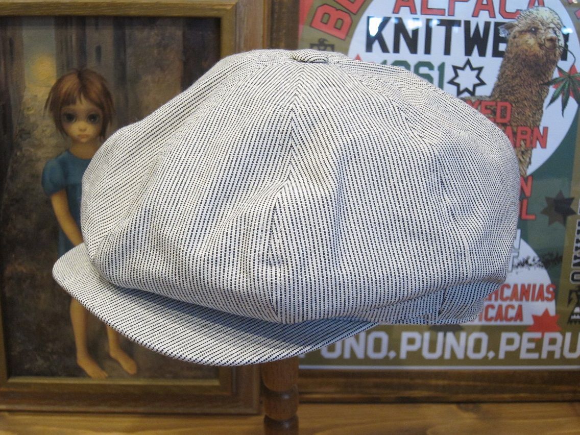 ADJUSTABLE COSTUME / 20's Style Casquette (AC-080A,WHITE) – McFly