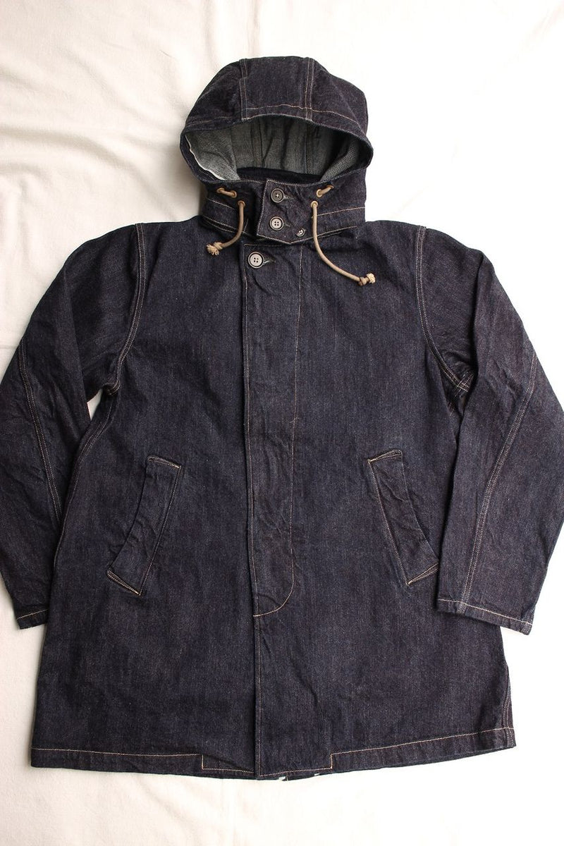 COLIMBO / RICHMOND-BORO SPRING COAT (ZU-0110,INDIGO DENIM) – McFly
