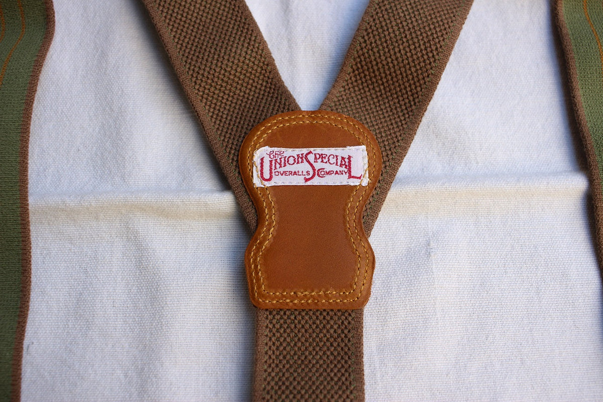 FREEWHEELERS / HEAVY STRONGHOLD SUSPENDERS (#2417010,EVERGREEN