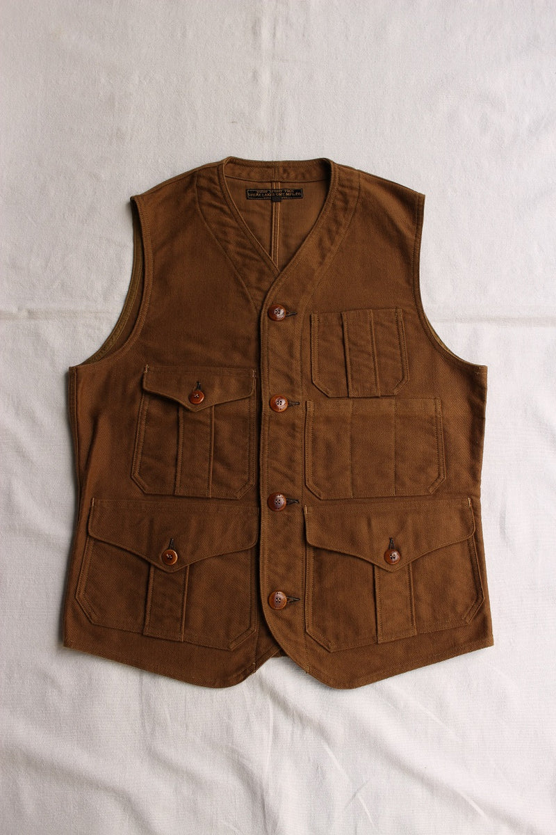 FREEWHEELERS / STRAW BOSS VEST (#1621020,YARN-DYED BRONZE) – McFly