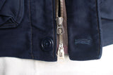FREEWHEELERS / GILMORE OIL COMPANY "1932 AIR RACER" SPEED ENGINEER SLEEVELESS COAT (#2621008,NAVY)