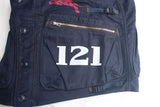FREEWHEELERS / GILMORE OIL COMPANY "1932 AIR RACER" SPEED ENGINEER SLEEVELESS COAT (#2621008,NAVY)