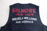 FREEWHEELERS / GILMORE OIL COMPANY "1932 AIR RACER" SPEED ENGINEER SLEEVELESS COAT (#2621008,NAVY)