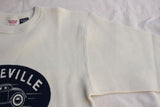 FREEWHEELERS / "1949 BONNEVILLE" CREW NECKED THERMAL LONG SLEEVE SHIRT (#2635003,IVORY)