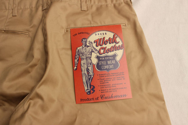 Cushman / 41 TYPE TROUSERS (22011,BEIGE) – McFly Online Store