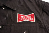 FREEWHEELERS / "A F A" GRUNTS JACKET (#2521013,YARN-DYED RUDE BLACK)