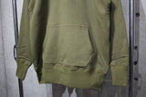 FREEWHEELERS / "AFTER HOOD SWEAT SHIRT SET-IN SLEEVE" DOUBLE FACE (#2634005,OLIVE × DRY CREAM)