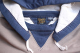 FREEWHEELERS / "AFTER HOOD SWEAT SHIRT SET-IN SLEEVE" DOUBLE FACE (#2634004,MEDIUM GRAY × OLD NAVY × DRY CREAM)