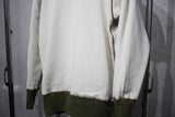FREEWHEELERS / "AFTER HOOD SWEAT SHIRT SET-IN SLEEVE" DOUBLE FACE (#2634005,OLIVE × DRY CREAM)