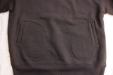 FREEWHEELERS / "ATHLETIC HOODED SWEAT SHIRT" SPECIAL HEAVY WEIGHT (#2534011,JET BLACK × MEDIUM GRAY)