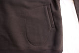 FREEWHEELERS / "ATHLETIC HOODED SWEAT SHIRT" SPECIAL HEAVY WEIGHT (#2534011,JET BLACK × MEDIUM GRAY)