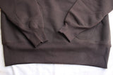FREEWHEELERS / "ATHLETIC HOODED SWEAT SHIRT" SPECIAL HEAVY WEIGHT (#2534011,JET BLACK × MEDIUM GRAY)
