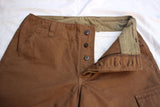 FREEWHEELERS / AVIATORS' TROUSERS (#2532002,RED BROWN)