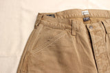 FREEWHEELERS / "BAKERSFIELD" CUT-LENGTH TROUSERS (#2622009,YARN-DYED BEIGE)