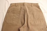 FREEWHEELERS / "BAKERSFIELD" CUT-LENGTH TROUSERS (#2622009,YARN-DYED BEIGE)