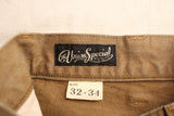 FREEWHEELERS / "BAKERSFIELD" CUT-LENGTH TROUSERS (#2622009,YARN-DYED BEIGE)