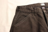 FREEWHEELERS / "BAKERSFIELD" CUT-LENGTH TROUSERS (#2622009,YARN-DYED INK BLACK)