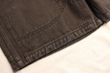 FREEWHEELERS / "BAKERSFIELD" CUT-LENGTH TROUSERS (#2622009,YARN-DYED INK BLACK)