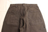 FREEWHEELERS / "BAKERSFIELD" CUT-LENGTH TROUSERS (#2622009,YARN-DYED INK BLACK)