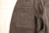 FREEWHEELERS / "BAKERSFIELD" CUT-LENGTH TROUSERS (#2622009,YARN-DYED INK BLACK)
