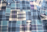 WORKERS / BD Polo (Patchwork Madras)