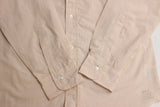 FAR EAST MANUFACTURING / BD SHIRT, MICRO SUCKER (SAND)