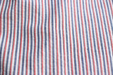 FAR EAST MANUFACTURING / BD SHIRT, C/L SUCKER STRIPE (RED)