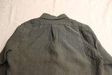 FAR EAST MANUFACTURING / BD SHIRT, LINEN SUN DRYING (OLIVE)