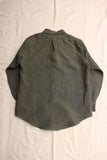 FAR EAST MANUFACTURING / BD SHIRT, LINEN SUN DRYING (OLIVE)