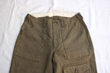 FREEWHEELERS / "BEAR TOOTH" TROUSERS (#2322013,YARN-DYED OLIVE)