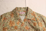 ADJUSTABLE COSTUME / BEST OF MORRIS HONEYSUCKLE S/S OPEN SHIRT (AS-124,BEIGE)