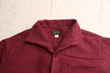 COLIMBO / BISBEE DRIFTER SHIRT S/S (ZB-0305,DEEP WINE)