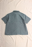 COLIMBO / BISBEE DRIFTER SHIRT S/S (ZB-0305,DUSTY SAX)