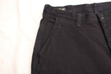 FREEWHEELERS / "BLACK ROGUE" TROUSERS (#2622008,YARN-DYED RUDE BLACK)