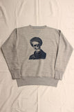 FREEWHEELERS / "BOUND FOR GLORY" DOUBLE V SET-IN SLEEVE SWEAT SHIRT (#2634001,MIX GRAY)
