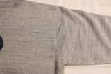FREEWHEELERS / "BOUND FOR GLORY" DOUBLE V SET-IN SLEEVE SWEAT SHIRT (#2634001,MIX GRAY)