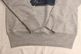 FREEWHEELERS / "BOUND FOR GLORY" DOUBLE V SET-IN SLEEVE SWEAT SHIRT (#2634001,MIX GRAY)