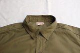 FREEWHEELERS / "Blystone" MECHANIC SHIRT (#2523003,LIGHT KHAKI OLIVE)